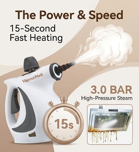 VapourMelt™ 12-in-1 High Pressure Steam System